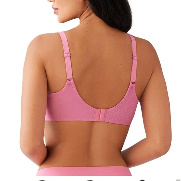 ~ Wacoal 34D Back Appeal® Underwire Bra Pink Unlined Rose Berry Mauve - Picture 15 of 15
